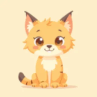 PrivacyLynx mascot: a curious lynx with ears perked up